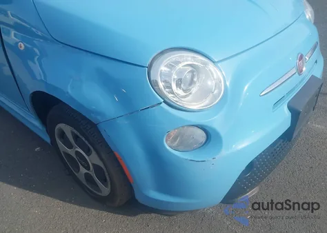 2015 Fiat 500E Battery Electric из США, поврежденный, VIN 3C3CFFGE6FT756576